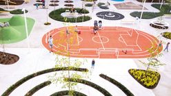 A multi-use park in Poland showcases playful possibilities