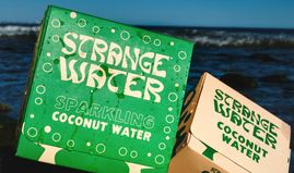 Strange Water unveils healthy sparkling coconut water