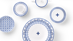 Louis Vuitton’s tableware melds modernity and tradition